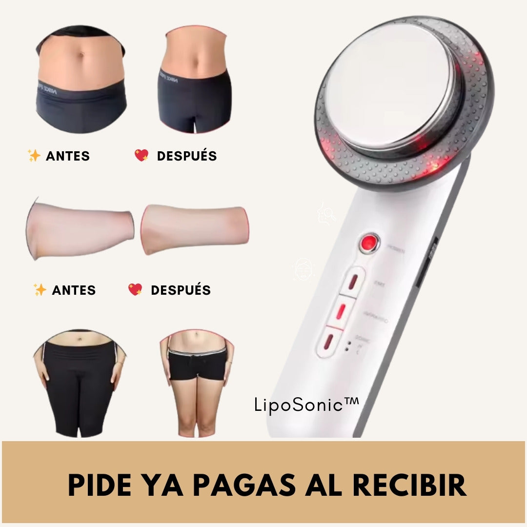 LipoSonic™ multifuncional adelgazante spa