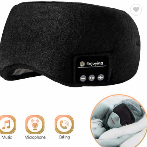 SlumberSound™ Antifaz Con Audífonos 🌙🎶